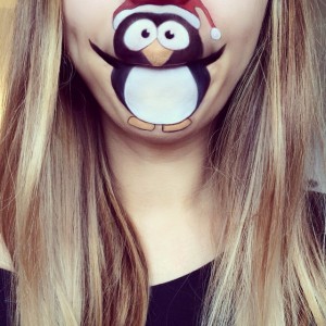 Dudağına Penguen Çizen Kız