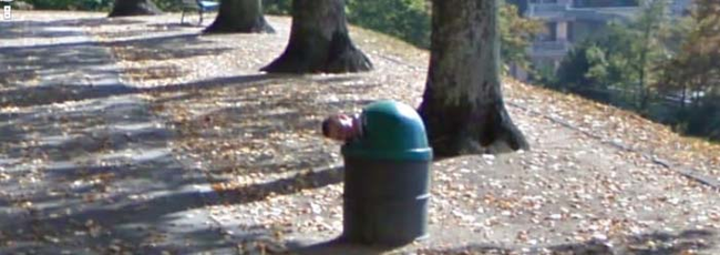 Google Map Kamerasına Yansıyan İlginç Anlar