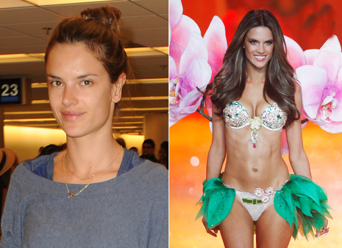 Makyajsız Alessandra Ambrosio
