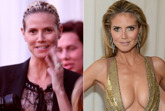 Makyajsız Heidi Klum