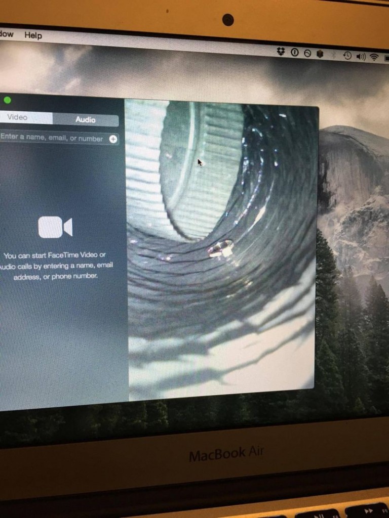 Kaybolan yüzüğü webcam ile buldu