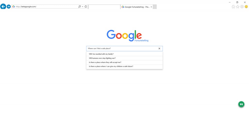 Google Fortunetelling