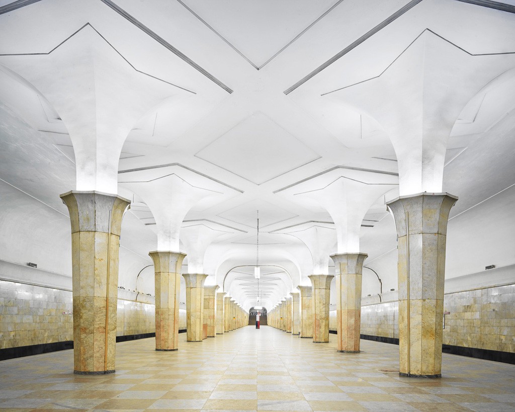 Moskova Metro İstasyonları Görünümü